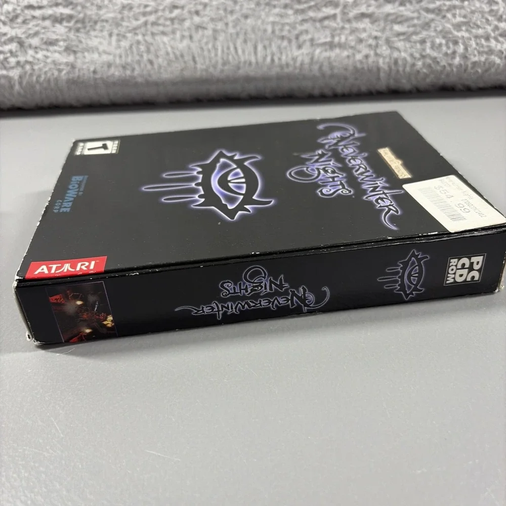 Neverwinter Nights PC Game Box Set Manuals 2 CDs Atari